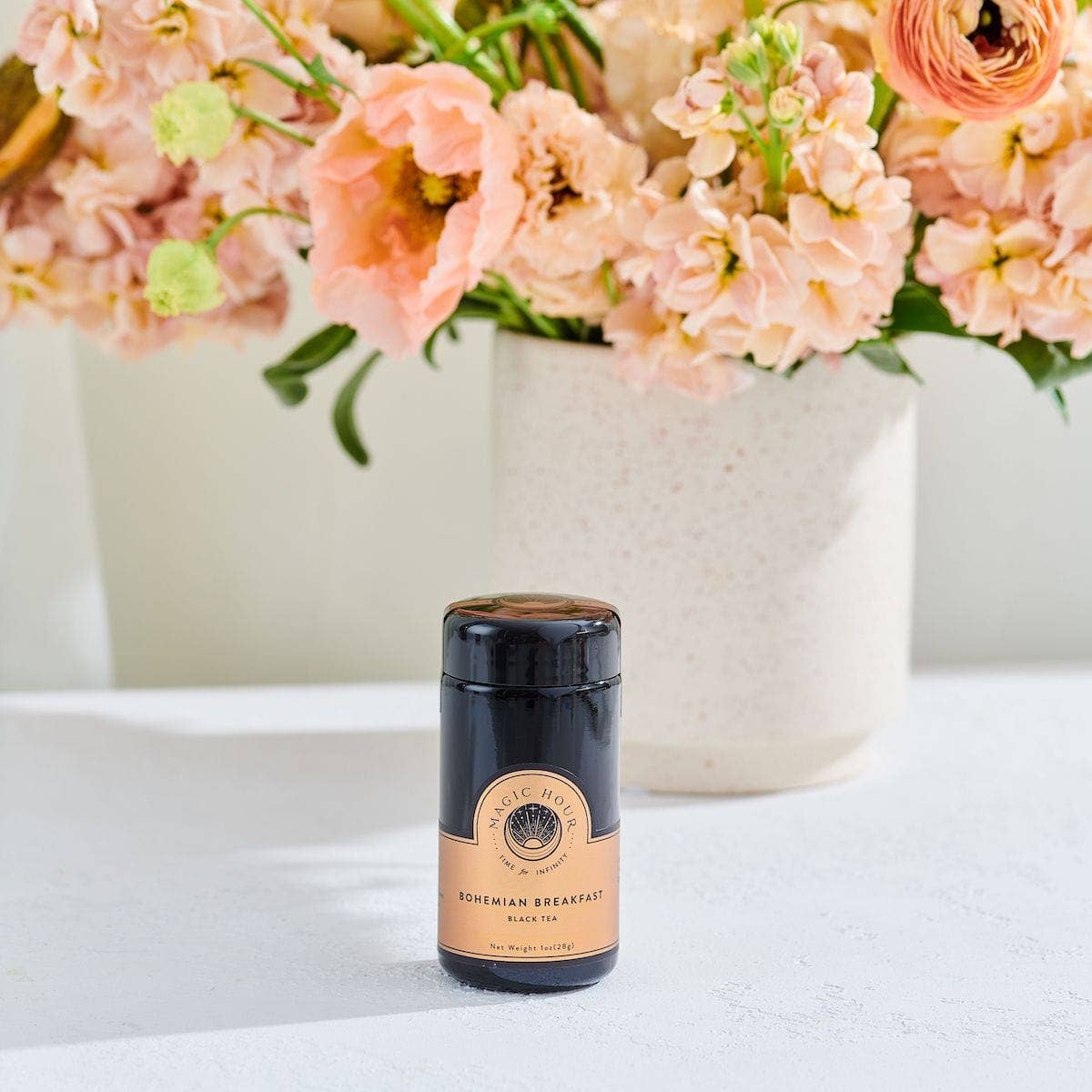 Bohemian Breakfast Black Tea- Probiotic Rich Vanilla Puerh Magic Hour