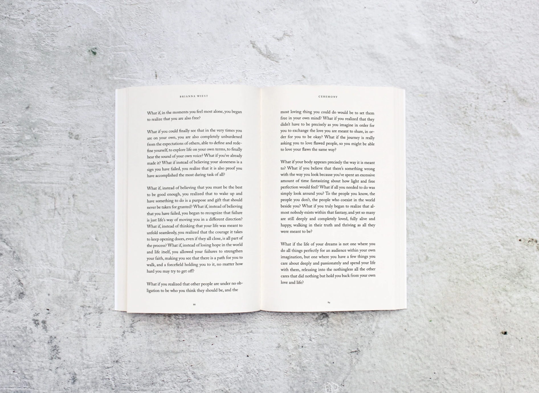 Ceremony - book Thought Catalog