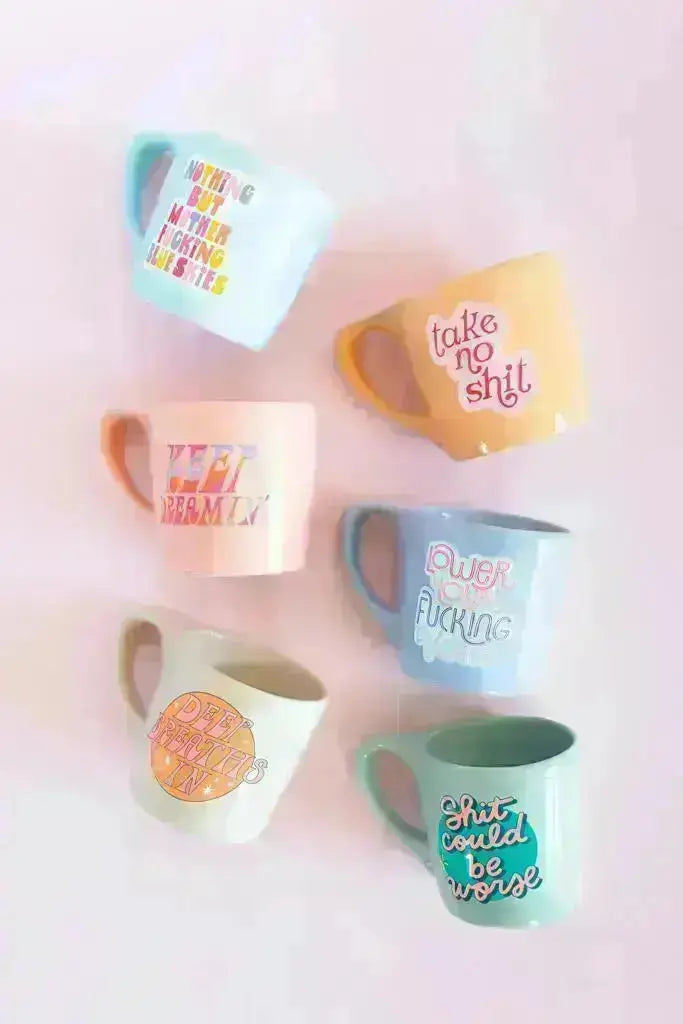 Element Mugs: Take No Shit Talking Out of Turn