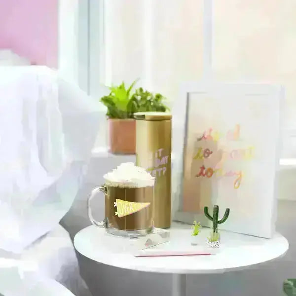 Glass Mug That Says Over It AF Quirky Mugs Talking Out of Turn