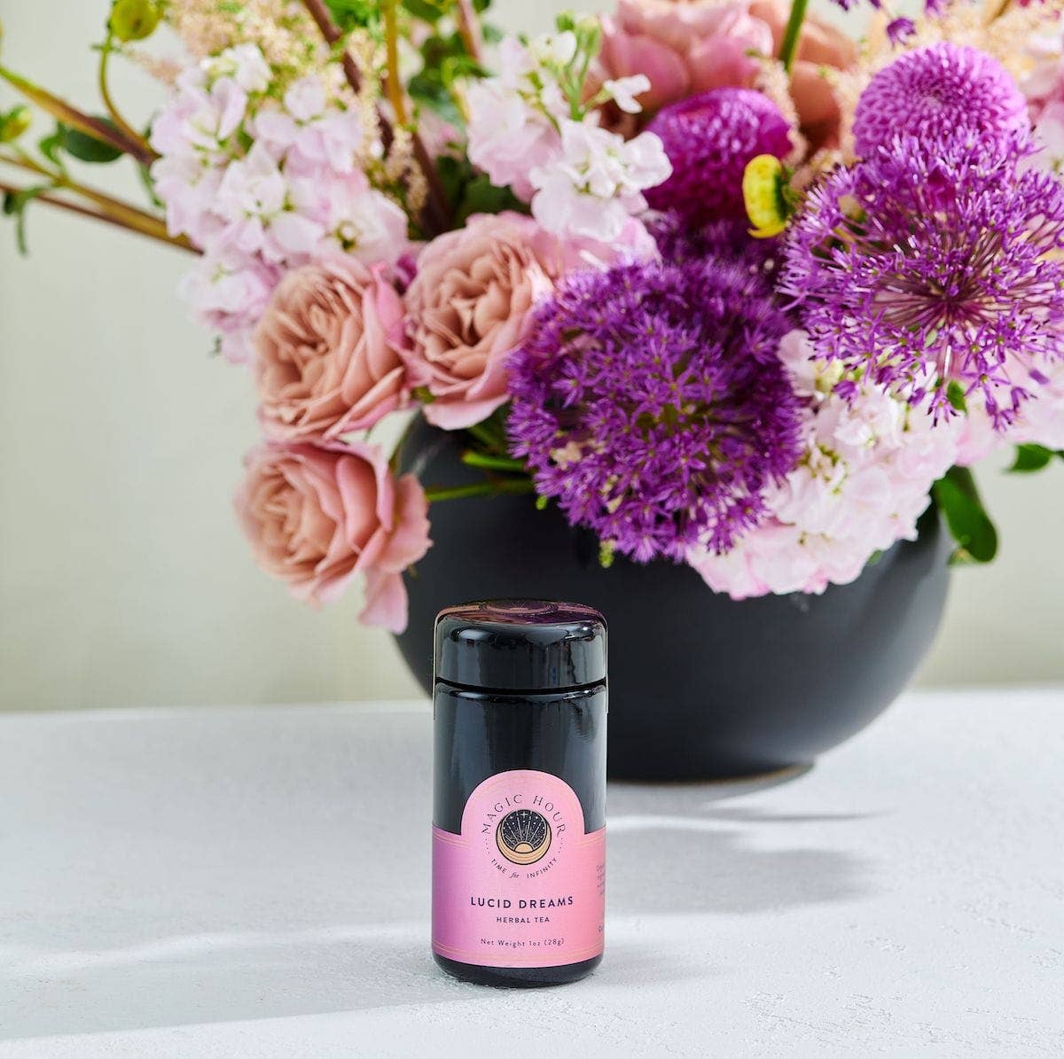 Lucid Dreams: Tulsi-Turmeric Herbal Tea for Sleep & Calm Magic Hour