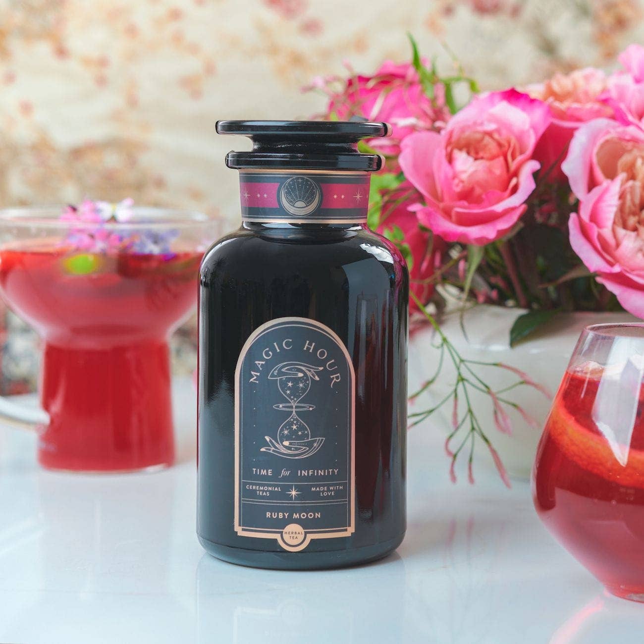 Ruby Moon™: Hibiscus Elderberry Tea Magic Hour