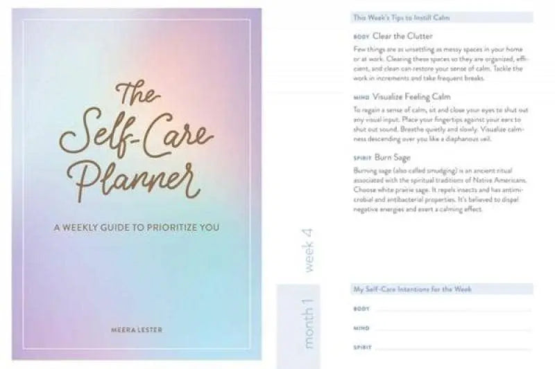 Self-Care Planner: A Weekly Guide to Prioritize You Microcosm Publishing & Distribution
