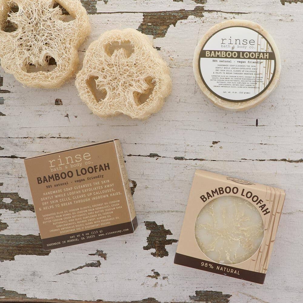 Soap - Bamboo Loofah Rinse Bath Body Inc