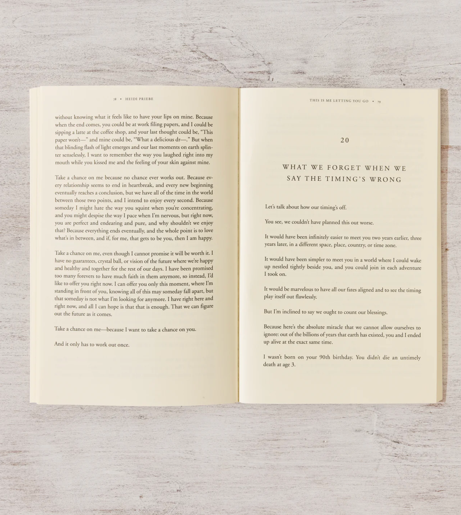 This Is Me Letting You Go - book Thought Catalog