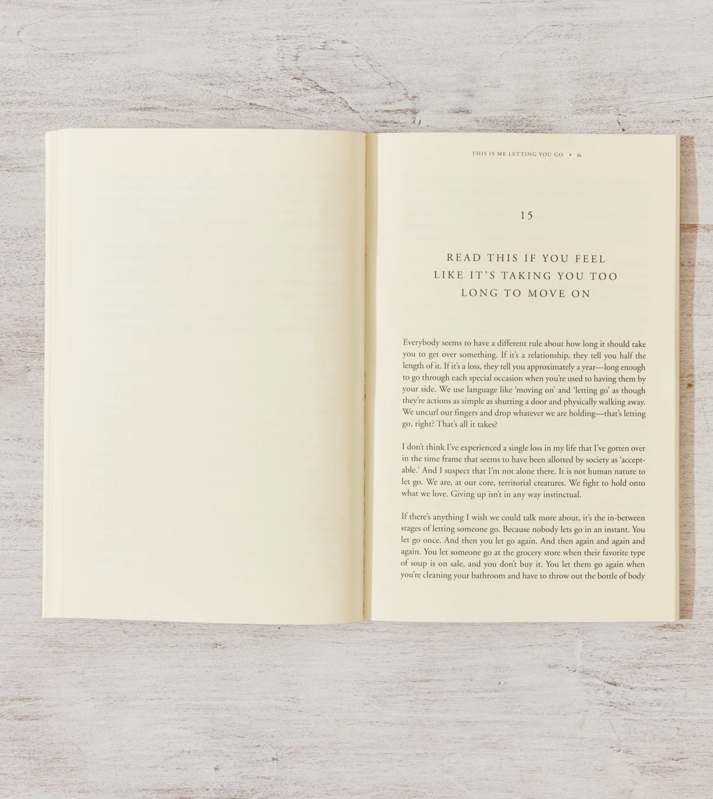 This Is Me Letting You Go - book Thought Catalog