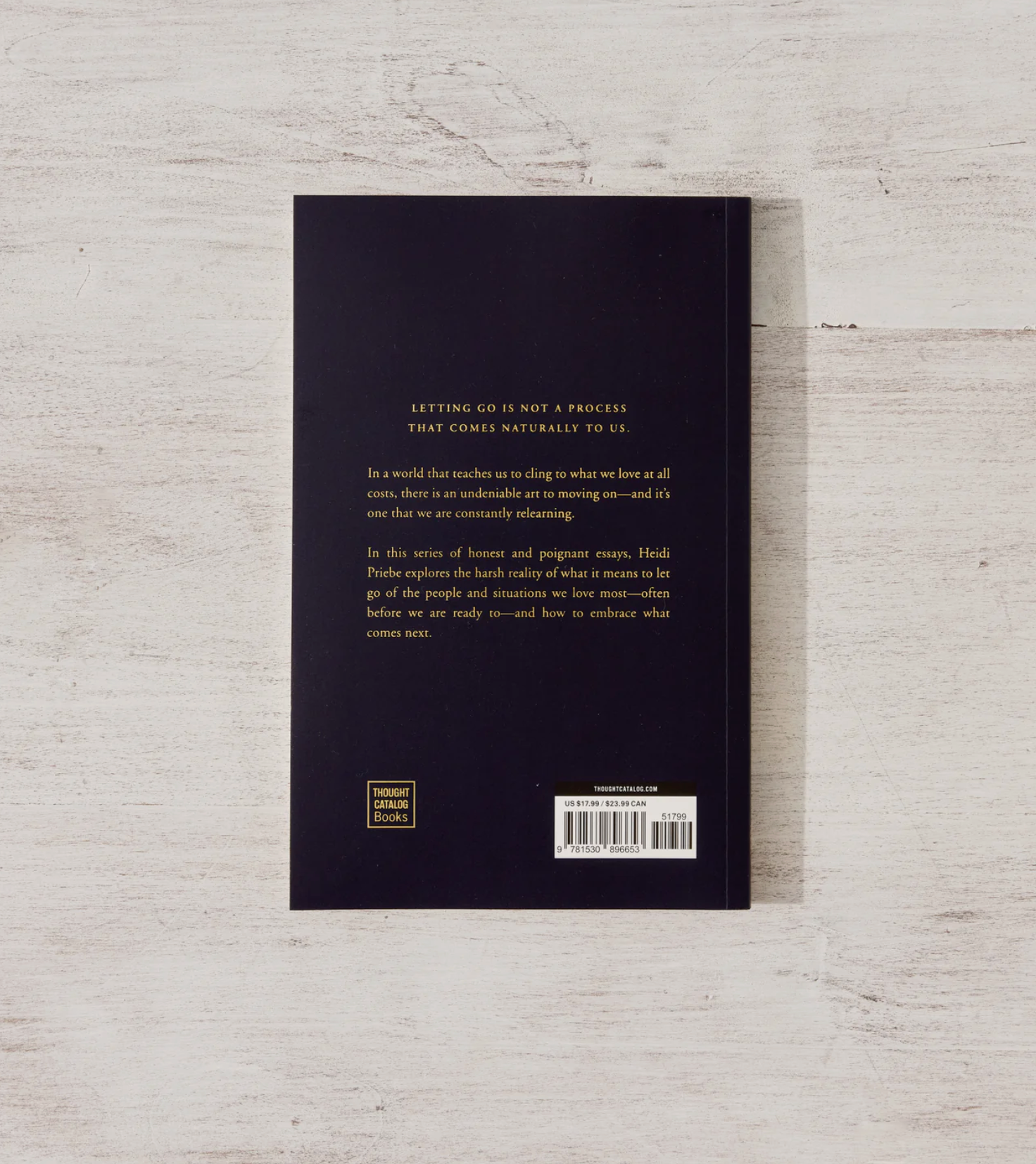 This Is Me Letting You Go - book Thought Catalog