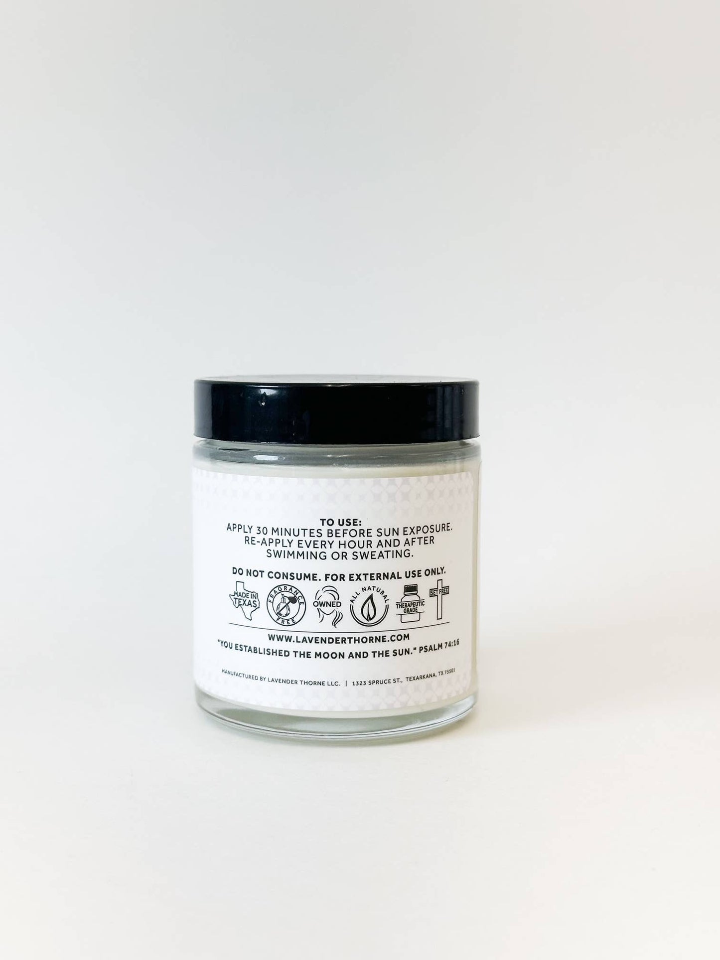 Chemical Free Sun Screen