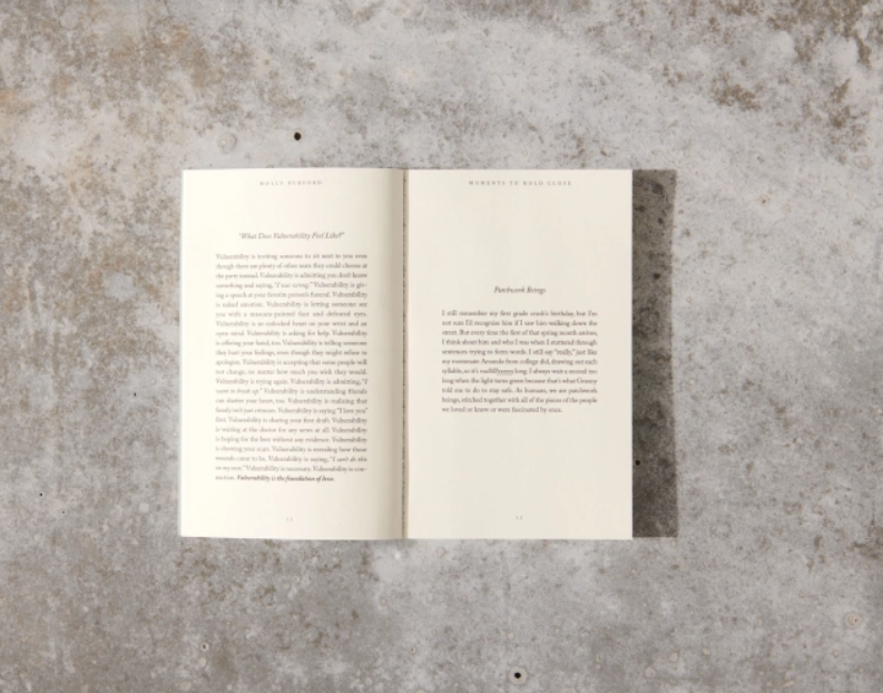 Inside Of Moments To Hold Close Book