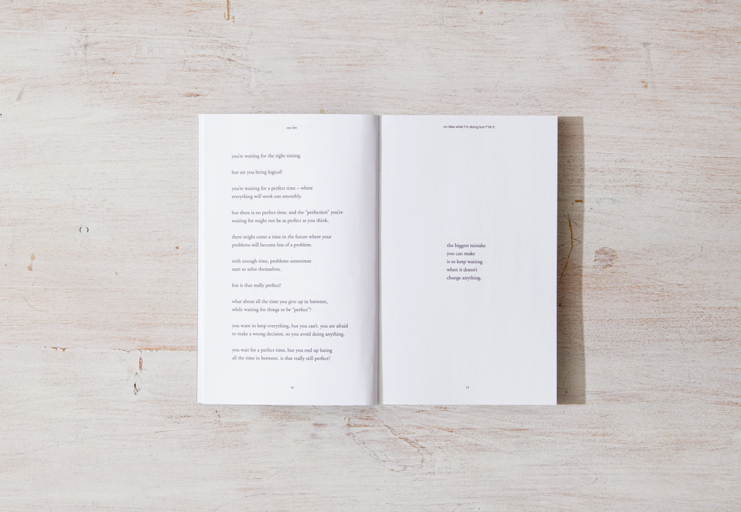 No Idea What I'm Doing But F*ck It - book Thought Catalog