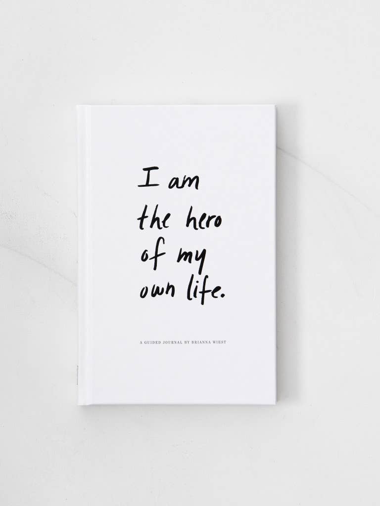 I Am The Hero Of My Own Life - guided journal Thought Catalog