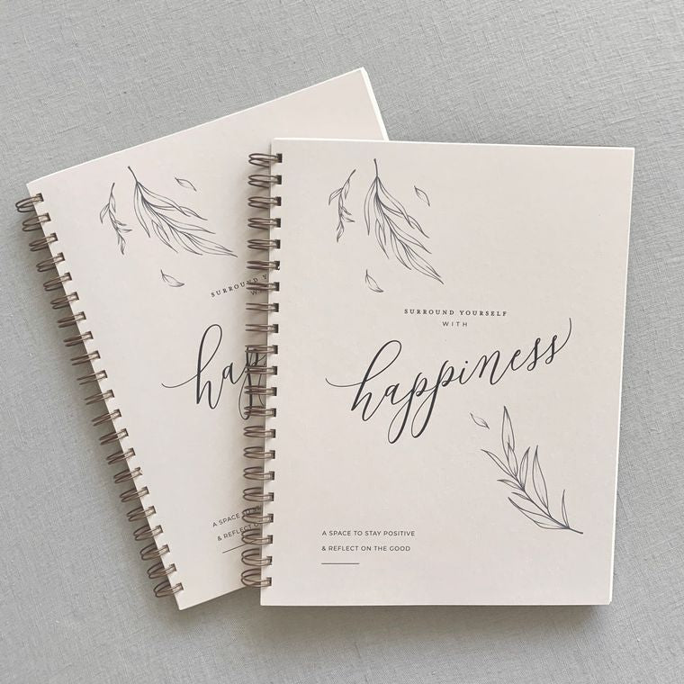 Gratitude Journal To Increase Happiness Calming Aesthetic Jen Simpson Design