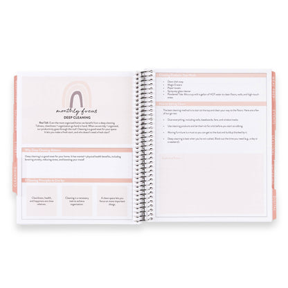 7x9 Home Organization Book (Home + Sort) Erin Condren Design