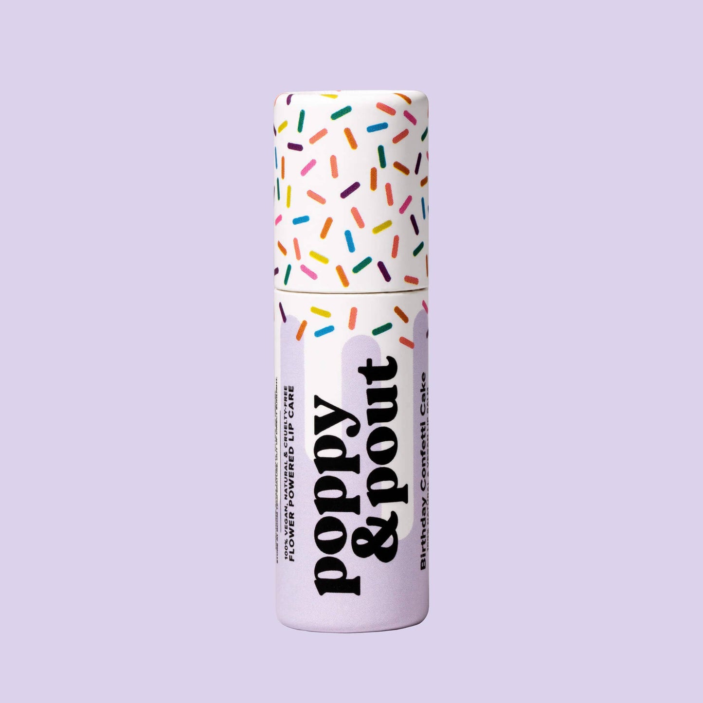 Birthday Cake Lip Balm, Poppy and Pout Lip Balm