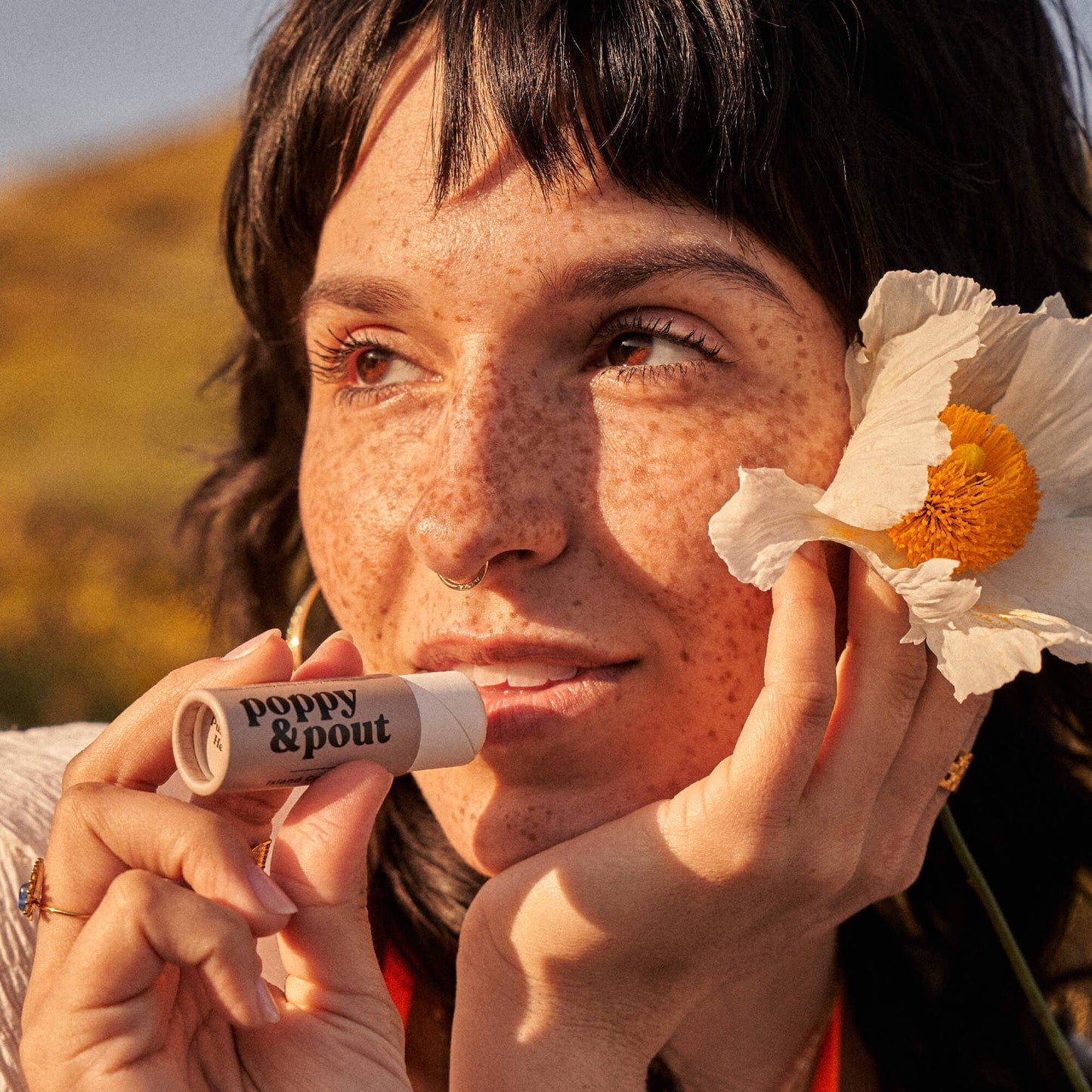 Poppy and Pout- Island Coconut Flavored Lip Balm