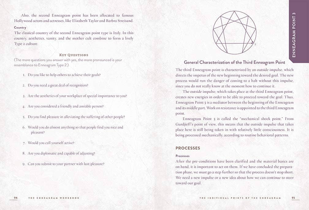 Enneagram Workbook by Klaus Vollmar Union Square & Co.