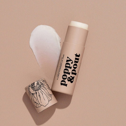 Poppy and Pout- Island Coconut Flavored Lip Balm