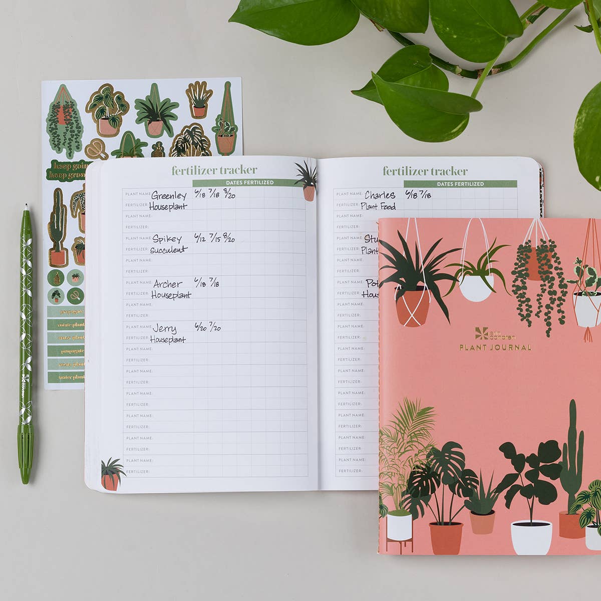 Plant Journal Erin Condren Design