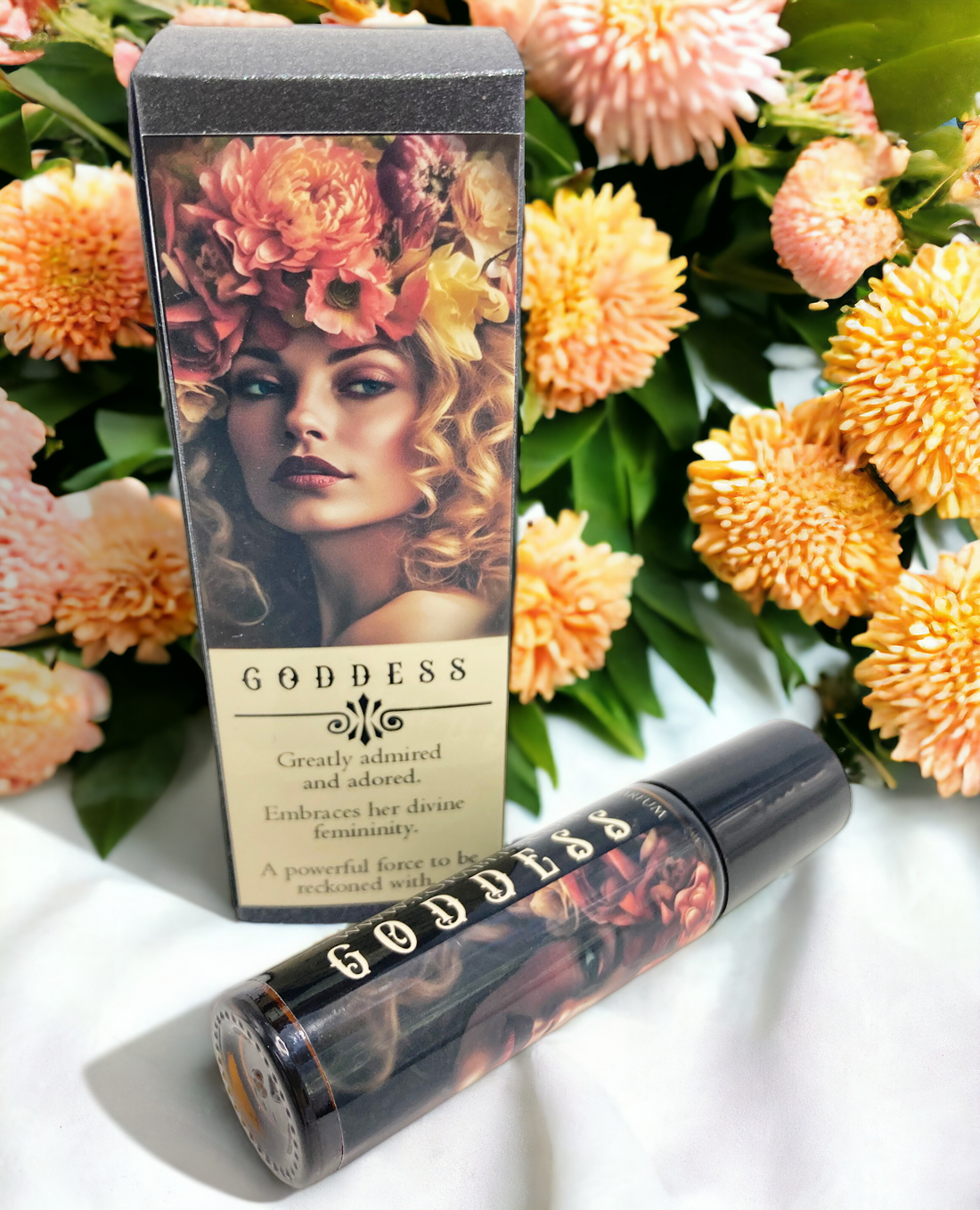 Goddess Pheromone Roll On Perfume Madagascar Vanilla, Sandalwood, Caramel