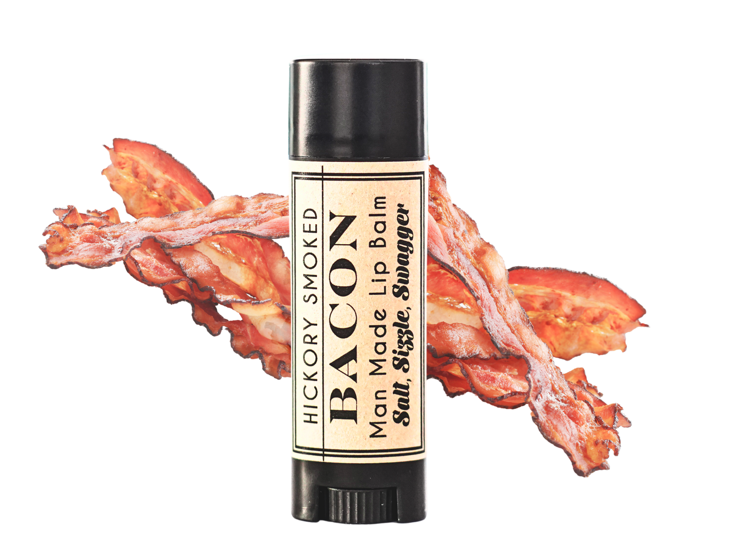 Bacon Lip Balm - Funny Novelty Chapstick  The Little Flower Soap Co