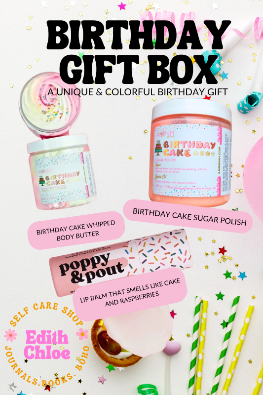 Birthday Gift Basket-Birthday Bliss Gift Set Gift For Her-Pampering Birthday Gift