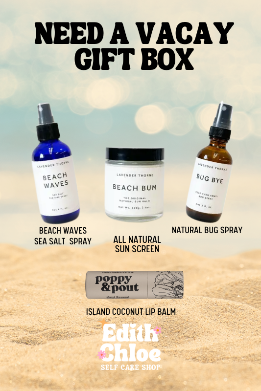 Need A Vacay Gift Box-A Tropical Escape in a Box-All Natural Made In The USA