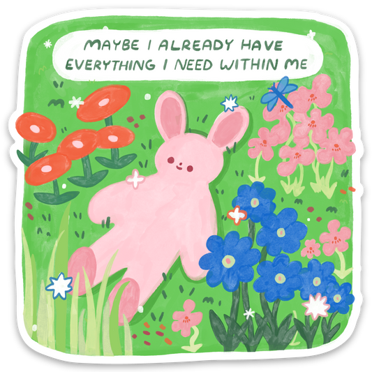 Everything I Need Is Within Me Sticker Tender Ghost