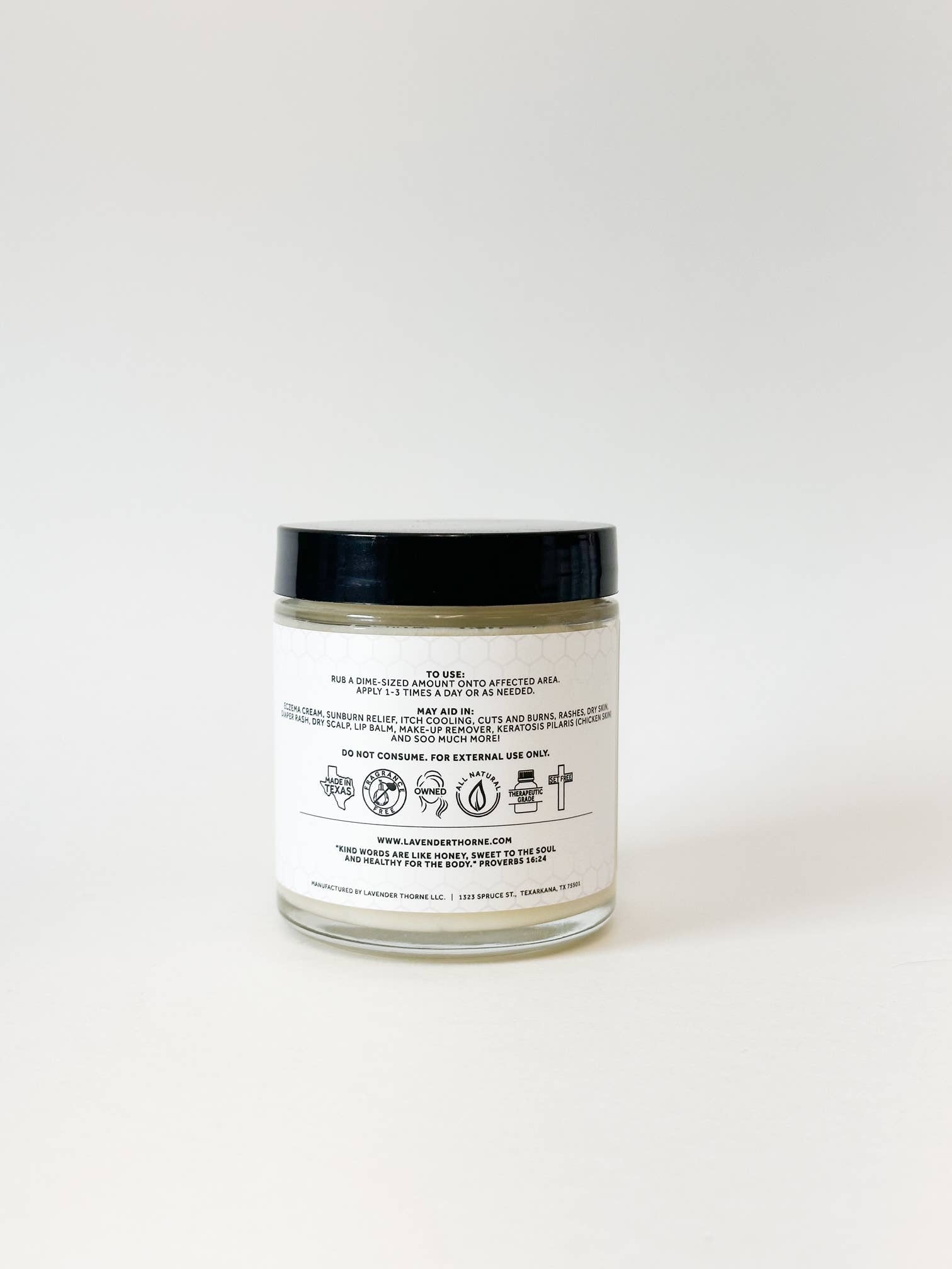 Honey Dew (Skin Calming Salve) Lavender Thorne