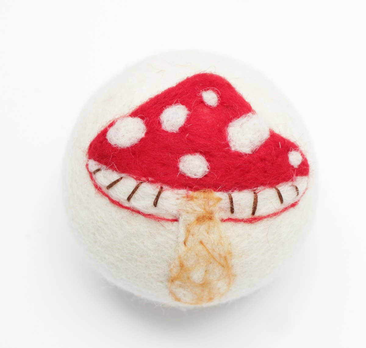 Mushrooms - Eco Wool Dryer Balls - Fair-Trade: Two Mushrooms Ethical Global