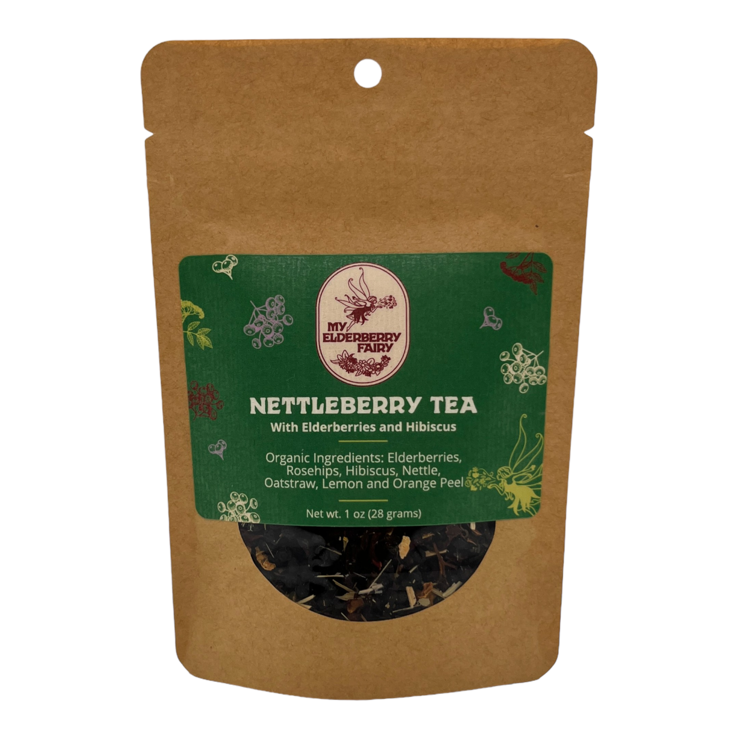 NettleBerry Tea (1 oz) My Elderberry Fairy