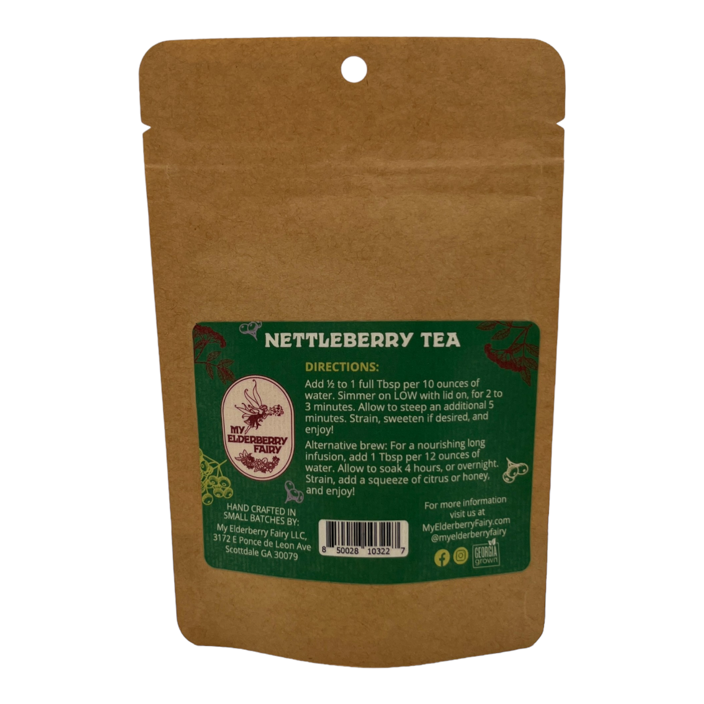 NettleBerry Tea (1 oz) My Elderberry Fairy