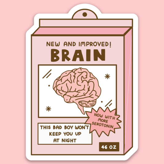 New And Improved Brain Sticker Tender Ghost