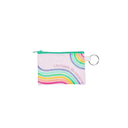 Key Ring Coin Pouch Emotional Rollercoaster Talking Out of Turn