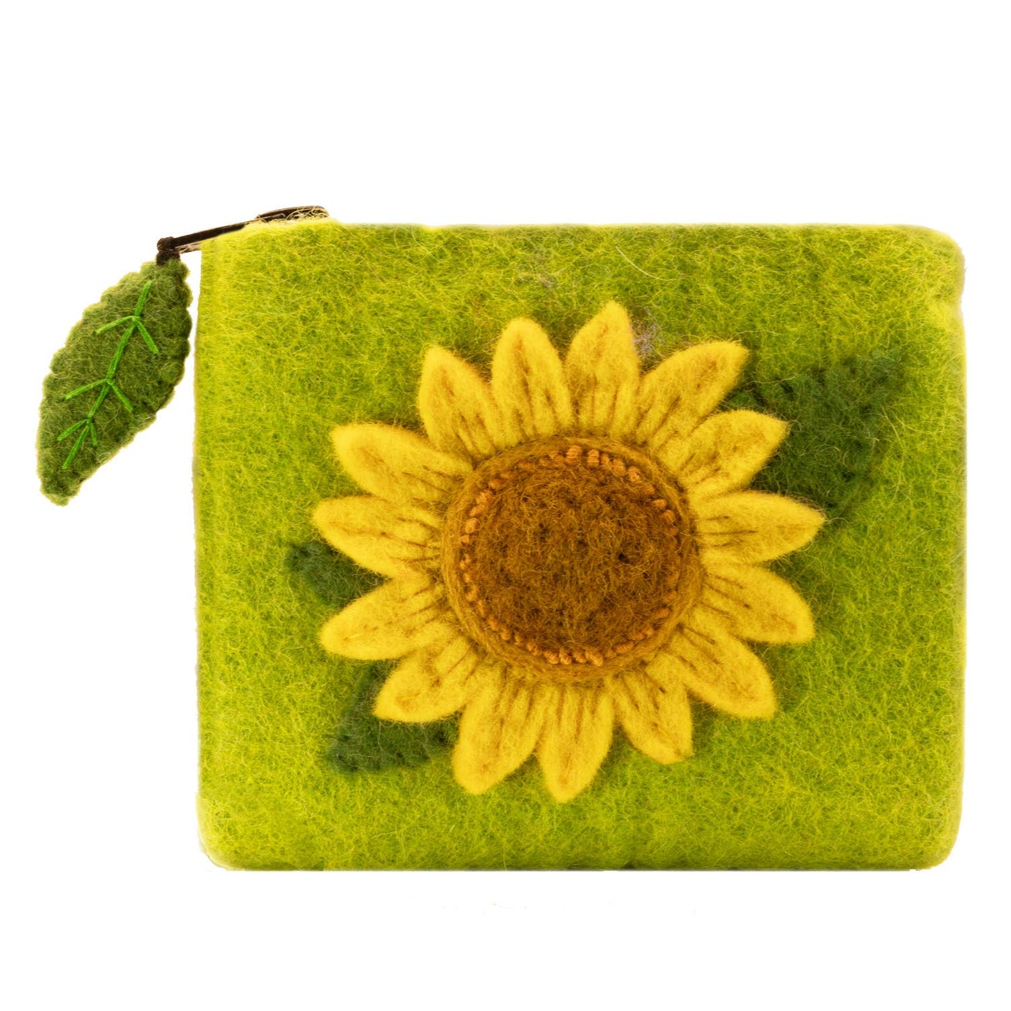 Sunny Sunflower Coinpurse dZi Handmade