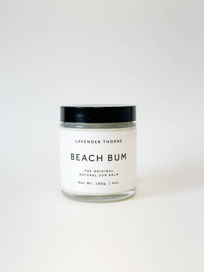 Beach Bum- Chemical Free Sunscreen 100% Natural