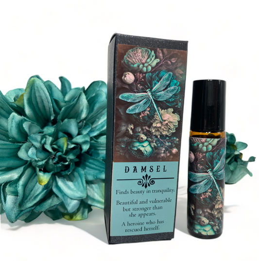 Phermone Perfume-Damsel- Tranquil Waters, Sweet Melon & Driftwood