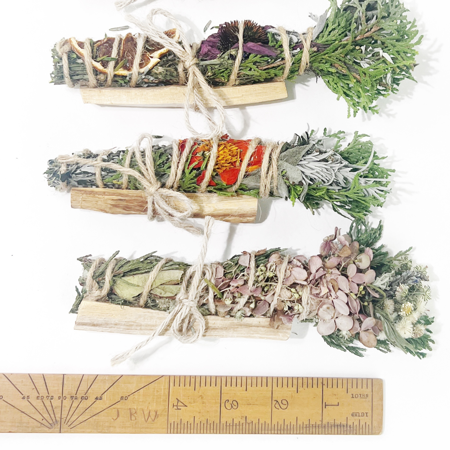 Botanical Herbal Wafting Wand + Palo Santo: Small Sow the Magic