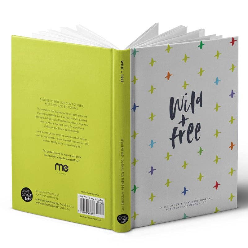 Teen - Resilient Me Gratitude Journal – Wild + Free AwesoME Inc - NZ