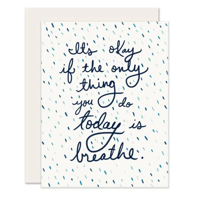 Breathe Slightly Stationery