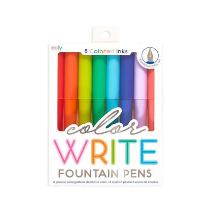 Color Write Fountain Pens OOLY