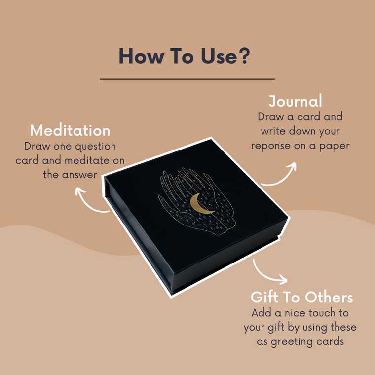 Dive Deep: Meditation Question Cards Lamare