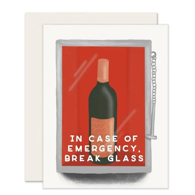 Emergency Wine Slightly Stationery