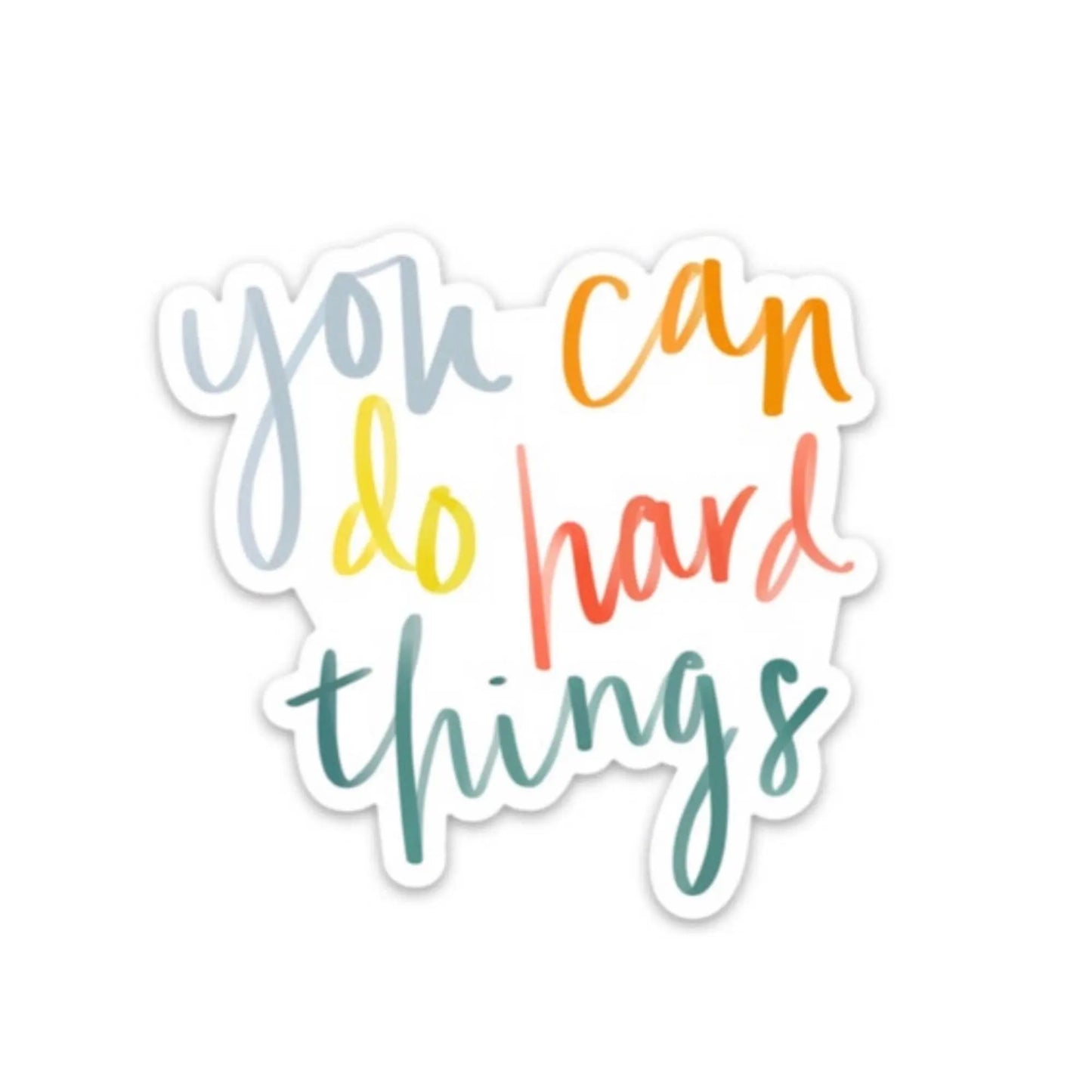 Magnet | You can do hard things | Refrigerator magnet swaygirls