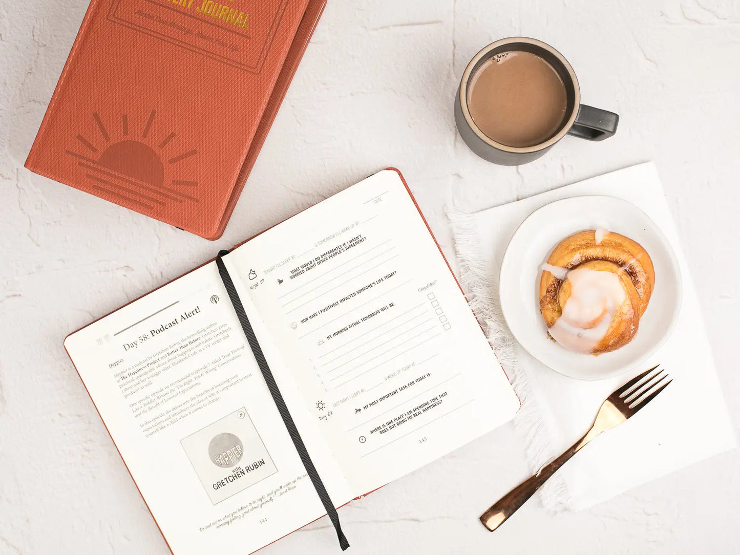 Morning Sidekick Guided Journal Habit Nest