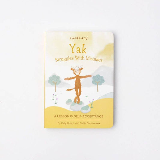 Book - Yak Struggles With Mistakes: Lesson Self Acceptance Slumberkins Inc.