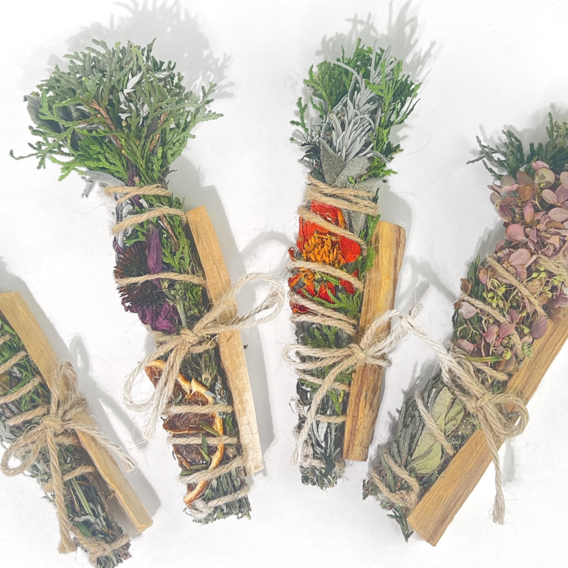 Botanical Herbal Wafting Wand + Palo Santo: Small Sow the Magic