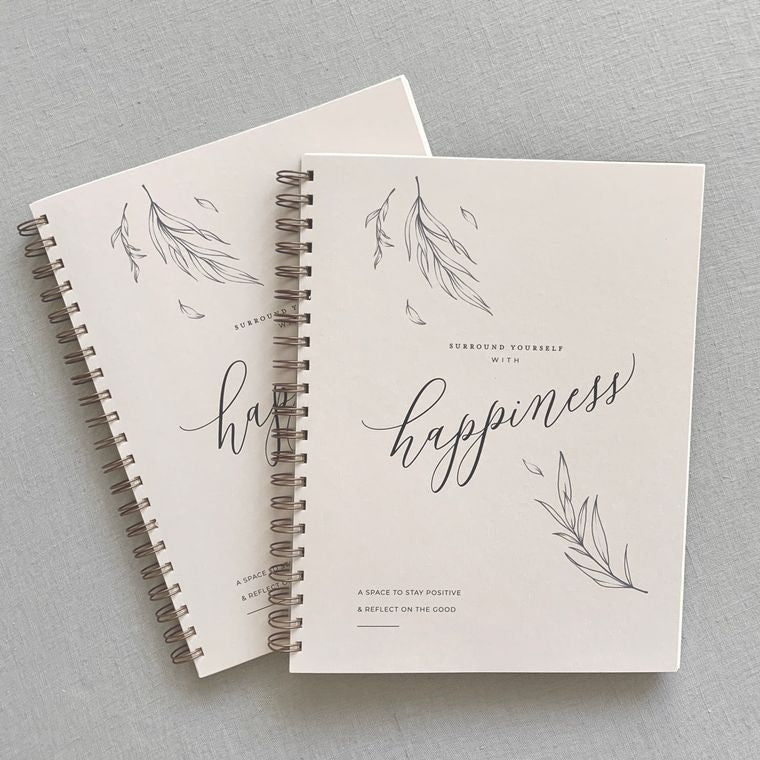 Gratitude Journal To Increase Happiness Calming Aesthetic Jen Simpson Design